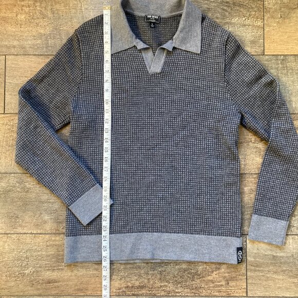 Todd Snyder Gray V-Neck Sweater - Picture 6 of 7